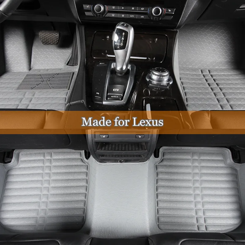 Double Layer Car Floor Mats For Lexus CT200 ES250 300h RX 450H GX460h