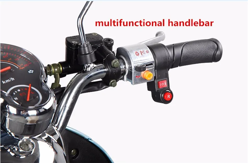 Flash Deal Three Wheel Electric Scooter Multicolor Fashion Environmental Protection Tricycle for Adult  Handandicapped Scooters Motorcycle 6