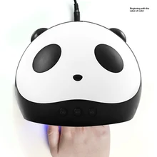 Panda Сушилка для ногтей 36 Вт УФ светодиодный ногтевые лампы умный датчик 60/90/120 s установка времени машина для отверждения УФ-гель для ногтей USB разъем