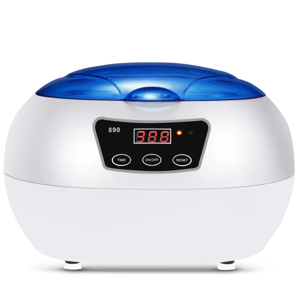 

SKYMEN 0.6L Digital Ultrasonic Cleaner Timer For Jewelry Toothbrush Manicure Cutters Dental Razor Parts Ultrasound Devices