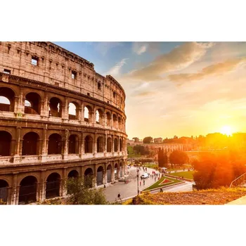

2017 New arrival rome Canvas Fabric Cloth Poster Custom Print Silk Fabric Home Decor Poster For Your Living Room