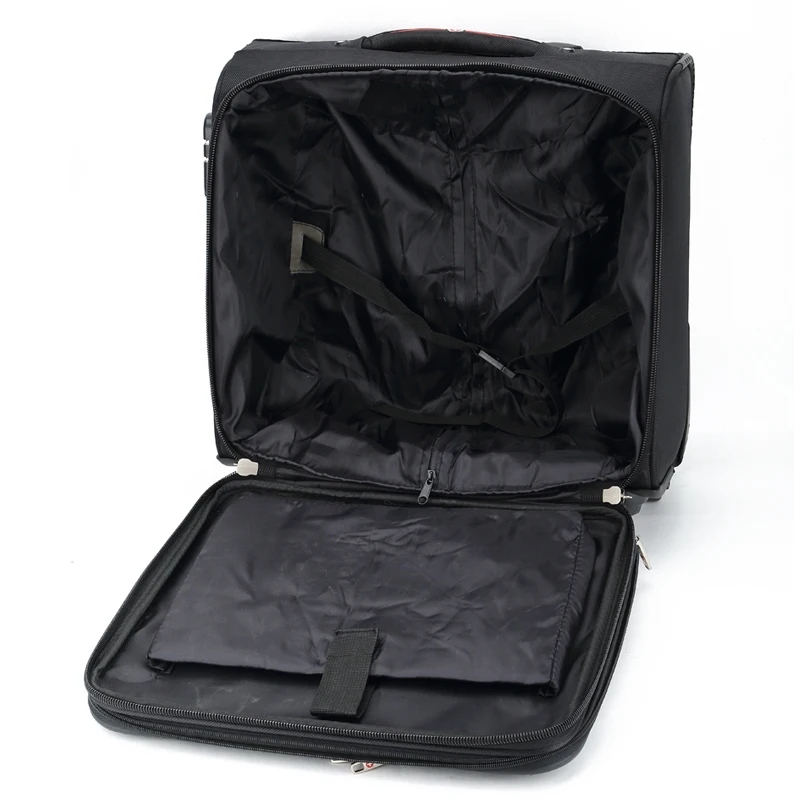 LeTrend высококачественный чемодан на колёсиках для мужчин бизнес чемодан из материала Оксфорд колеса 18 дюймов Carry on Trolley дорожные сумки Сумка для ноутбука