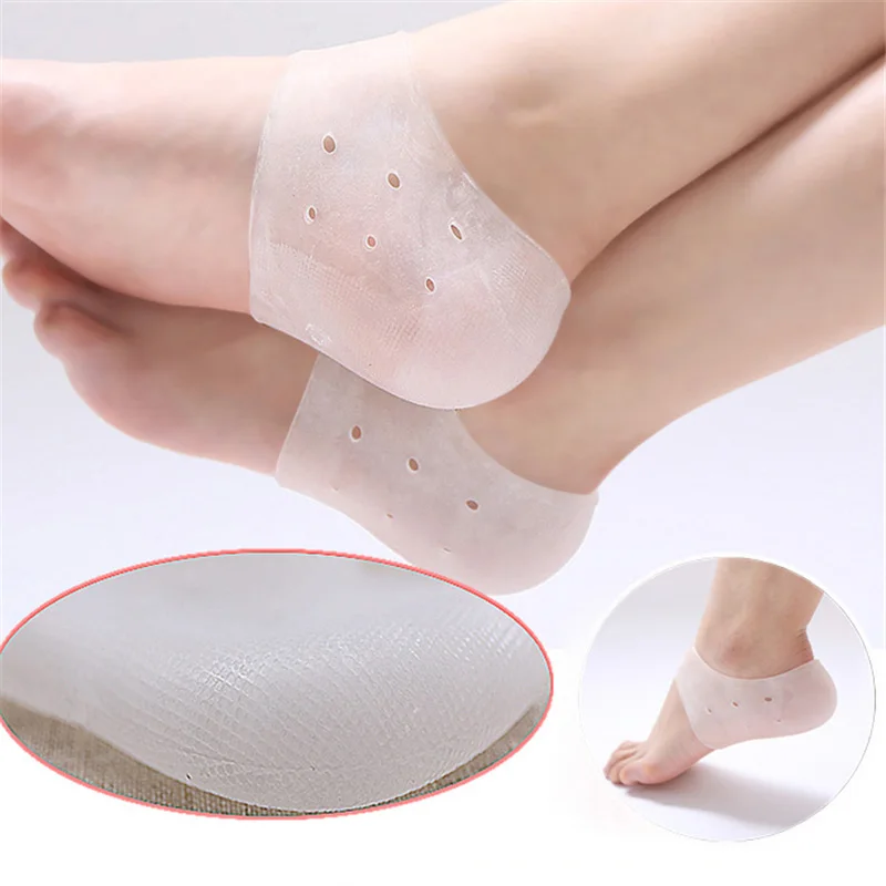 

1 Pair Silicone LiftInsoles Height Increase Insole Invisible Heel Lift Pads for Women Men DC88