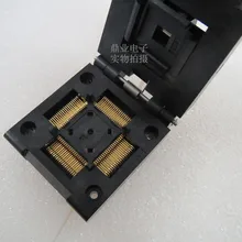 QFP11T080-005 QFP80 тестовая площадка для микросхемы тестовый стенд тестовое гнездо программирующее сиденье