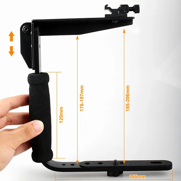 Кронштейн для вспышки Quickflip 635 ручной держатель Canon Nikon Pentax Sony Olympus Fuji удобный