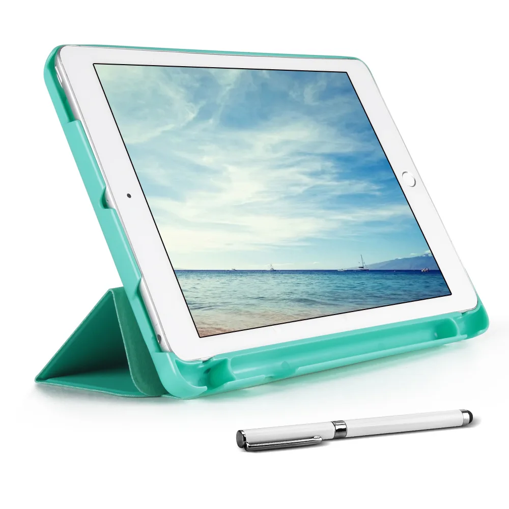 Умный чехол для IPad 2018 9 7 с держателем карандашей Пластиковый Чехол Air 2/Air 1 Funda 2017