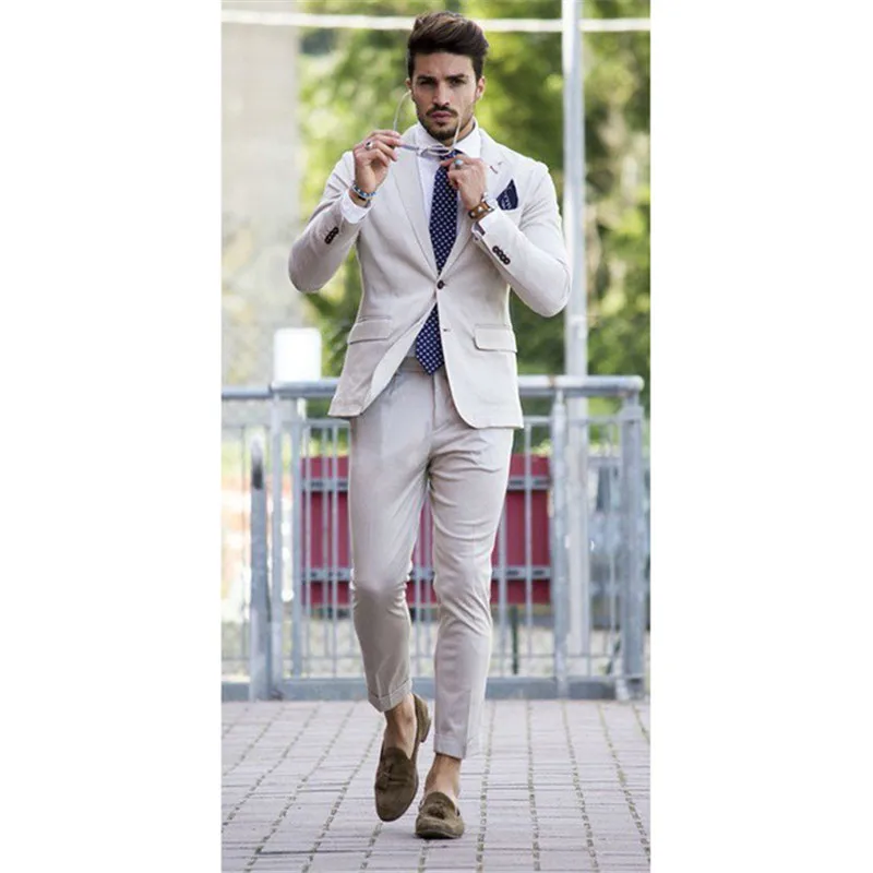 2018-Custom-Made-t-Plage-Style-Hommes-Costume-Pour-Le-Mariage-2-Pi-ces-Veste-Pantalon (2)