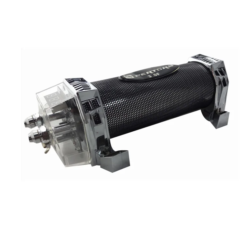 3 Farah capacitance car audio capacitor capacitor storage voltage regulator with display lights EU CE3