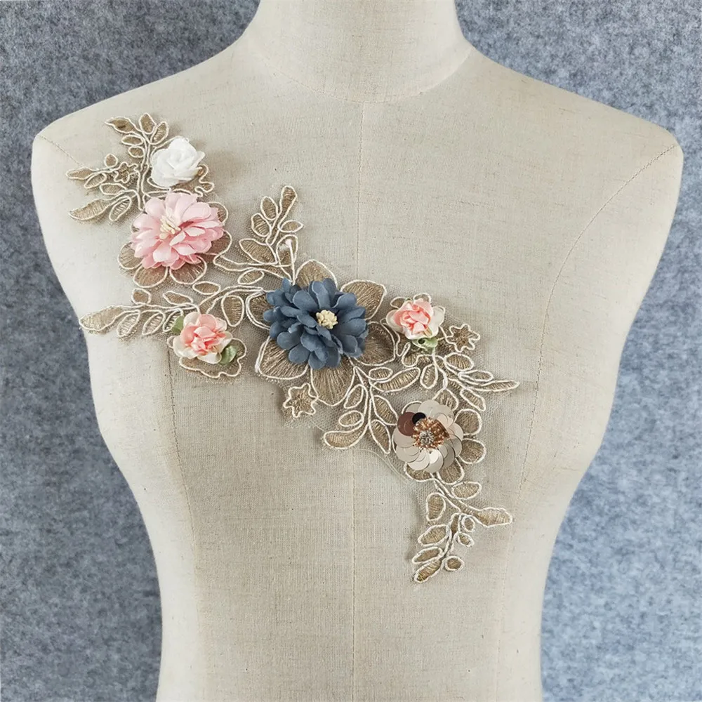 Embroidery Tulle Applique