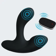 LEVETT Prostata Massage Wireless Intelligent Remote Control Prostate Stimulation Massager Anal Vibrator for Men Butt Plug toys