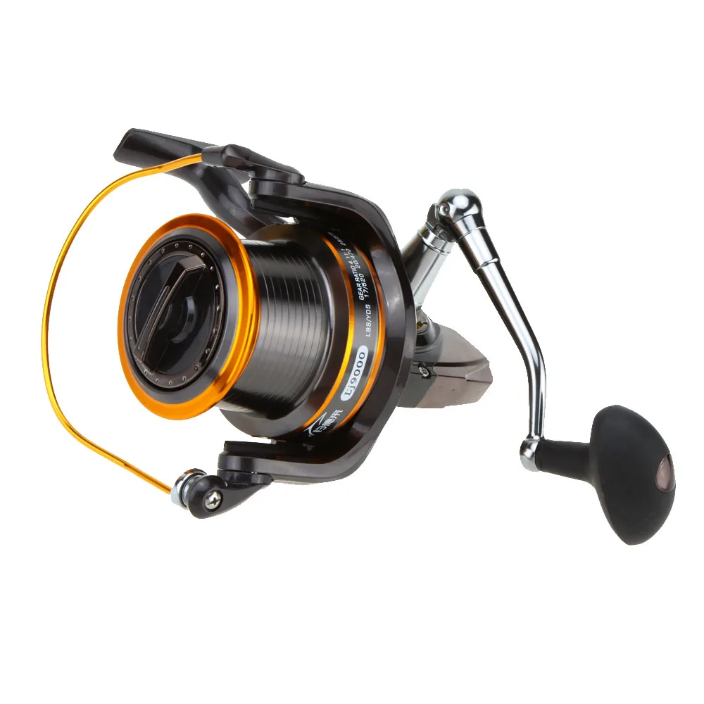 

FDDL Spinning Reel Fishing Reel 12+1BB Left/Right LJ9000 Sea Metal 4.11:1 Carp Fishing Reel Spinning Reel Carretilha De Pesca