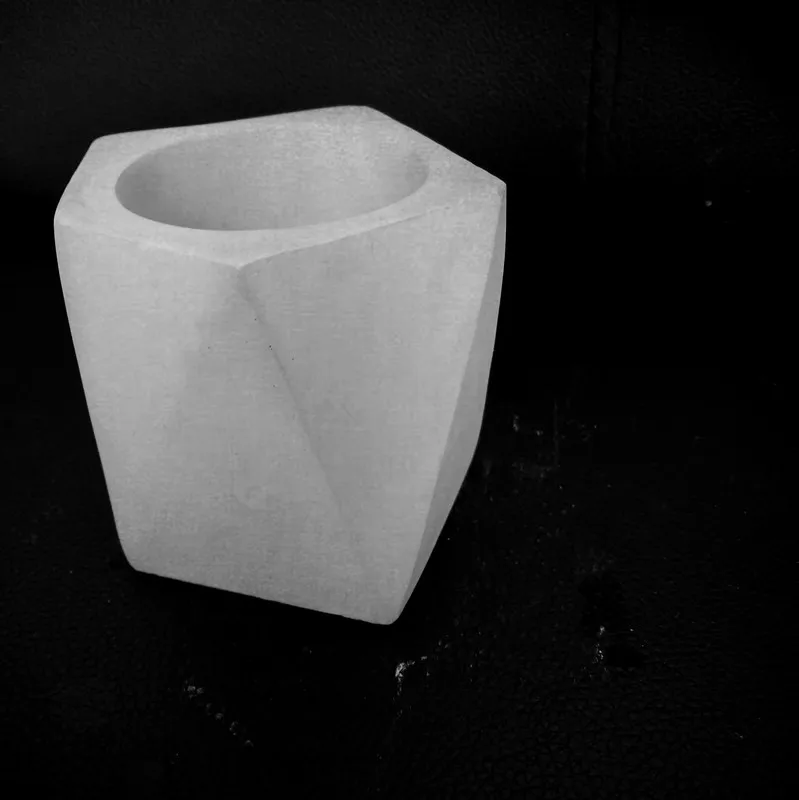 Irregular concrete flower pot mold Handmade Gardenging flowerpot pen holder desktop ornament vase making Silicone Cement mould