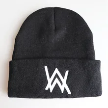 Alan walker шапочки для мужчин и женщин, выцветающая вязаная шапка с вышивкой в стиле хип-хоп, лыжные зимние шапки Alan walker шапочки для мужчин и женщин, выцветающая вязаная шапка с вышивкой в стиле хип-хоп, лыжные зимние шапки