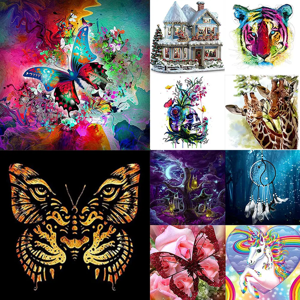 DIY 5D Diamond Painting Art Embroidery Mosaic Crafts Gifts Diamond