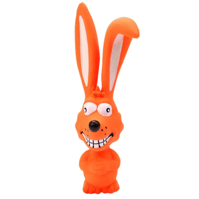 Натуральный латексный продукт игрушка для собак кричащий Бегемот кролик нетоксичный и безвредный цвет укуса устойчивая тренировка жевания