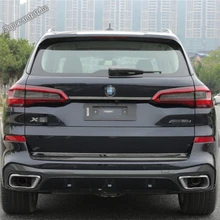 Lapetus Auto Rear Trunk Tailgate & Upper Tail Door Decoration Strip Cover Trim Accessories Exterior Fit For BMW X5 G05 2019 1pcs for bmw body door tailgate tail cover rear cover plug connector used
