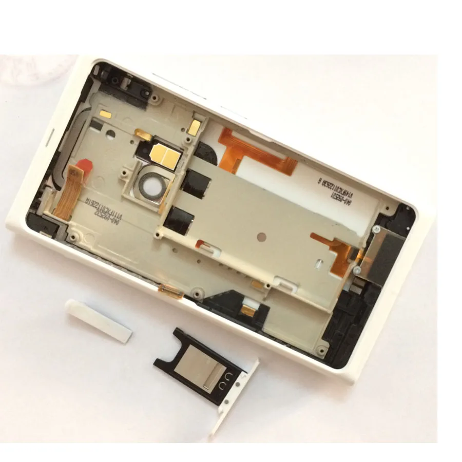 

New Battery door cover for Nokia N9 Back Cover Rear Cover Housing + Side Button +tray white