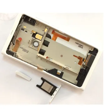 

New Battery door cover for Nokia N9 Back Cover Rear Cover Housing + Side Button +tray white