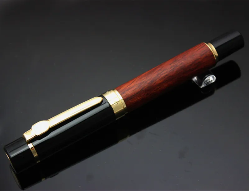 Jinhao rosewood РОЛИК ручка best качество пеналы Роскошные шариковых ручек классические свадебные подарки для канцелярских принадлежностей