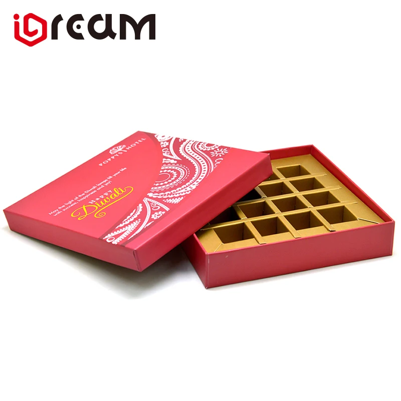 Two pcs luxury black design paper gift box stamping gold logo