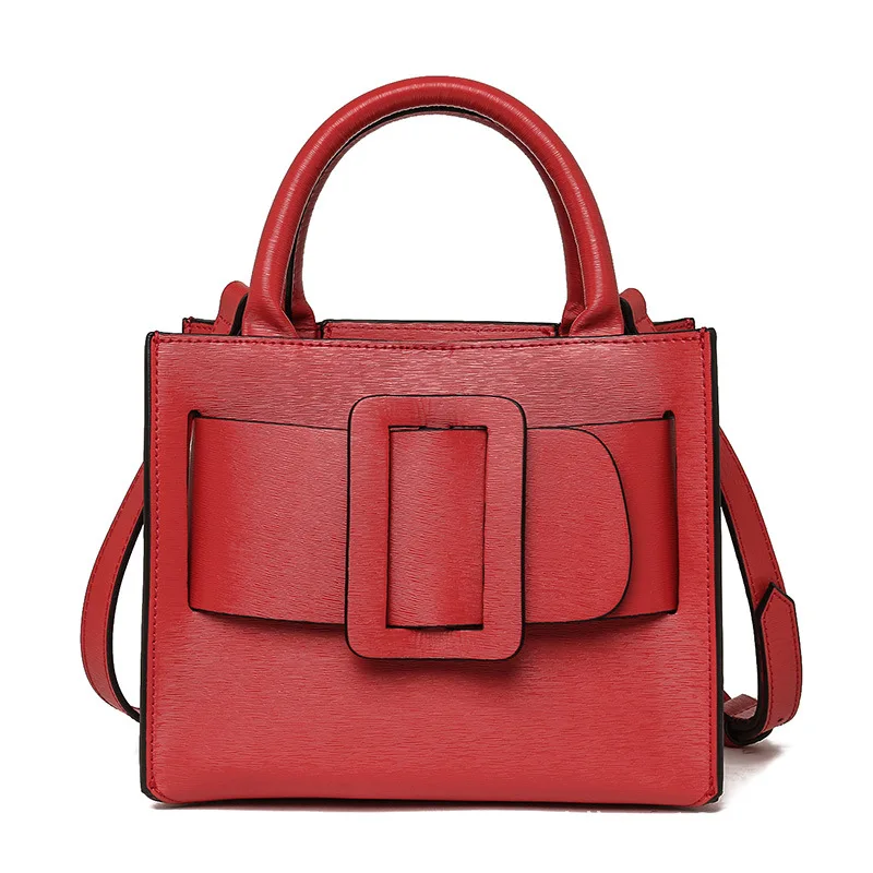EsMussSein, женские сумки, натуральная кожа, сумка, модные женские сумки, высокое качество, Воловья кожа, большой бант, сумка на плечо, женская сумка - Цвет: Red