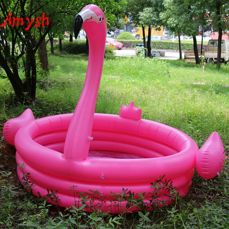 Amysh summer Outdoor cute Flamingo Children Inflatable unicorn Swimming