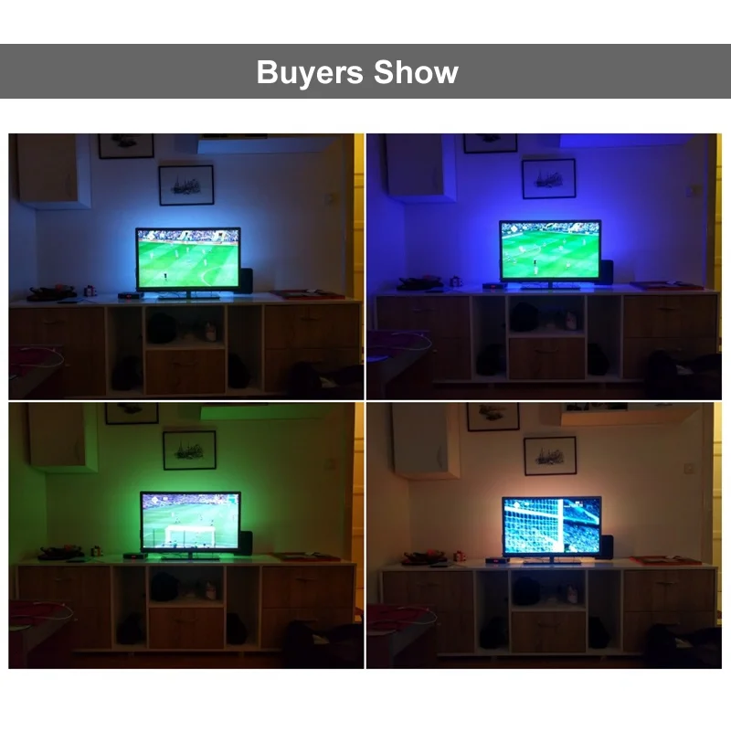 Tiras de Led usb rgb led strip 2835 Color Temperature : 2700k