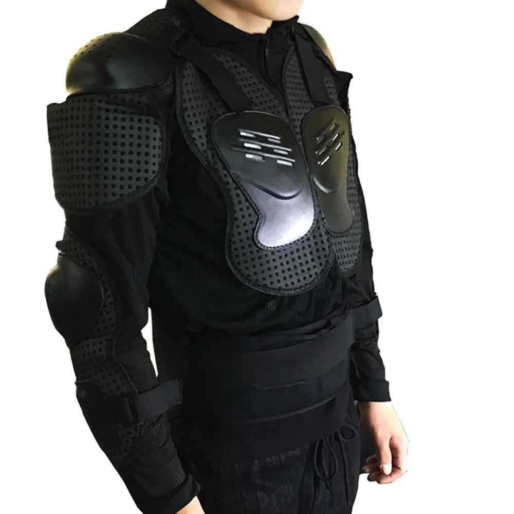 Master Racing Motorcross Black Racing Armor Motorbike Protective Jacket