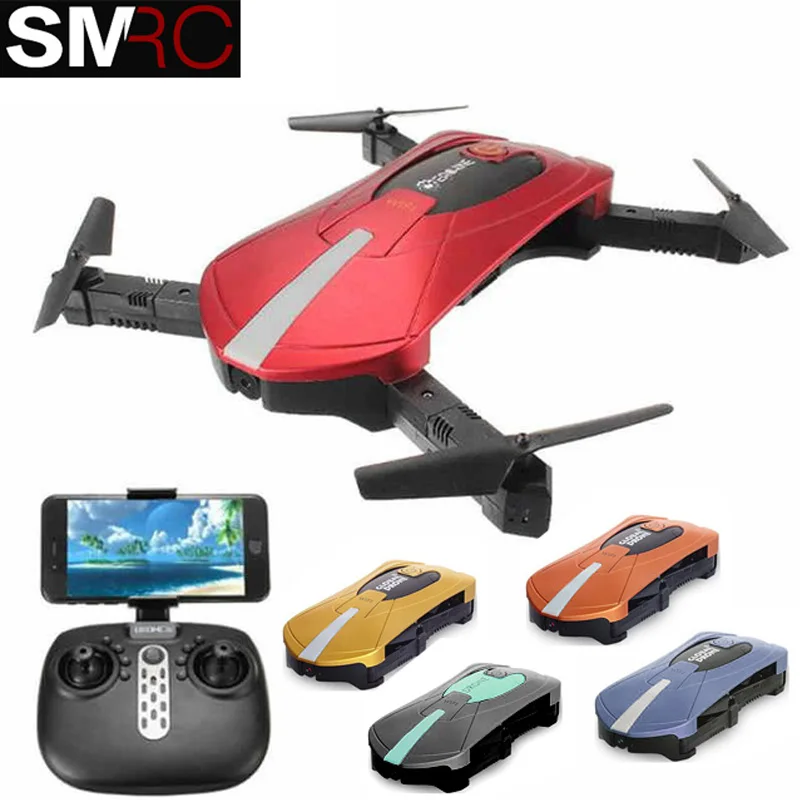 JY018 ELFIE WiFi FPV Quadcopter Mini Foldable Selfie Drone RC Drones with 2MP Camera HD FPV
