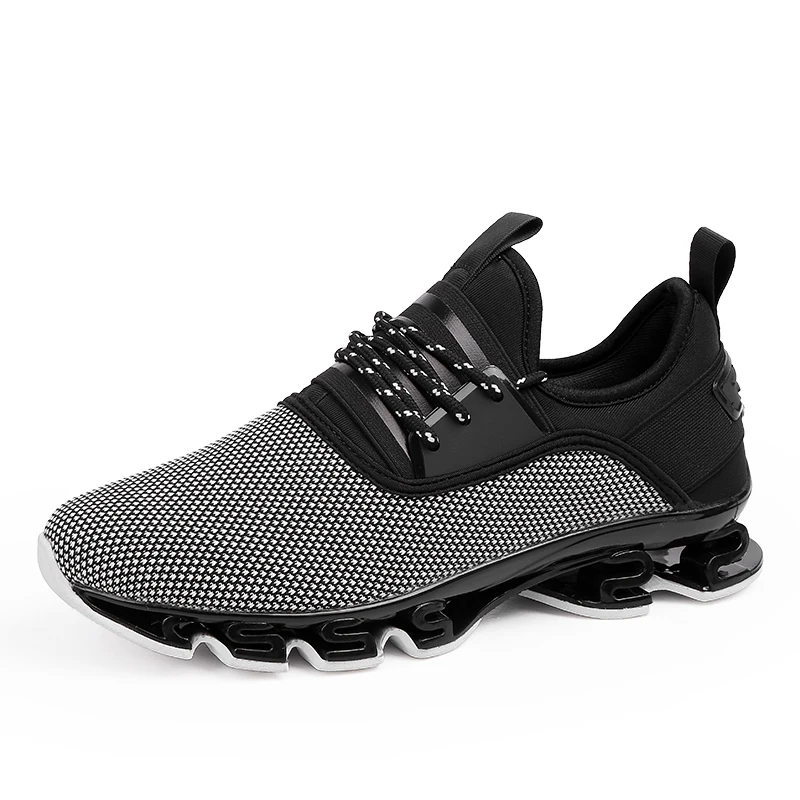 

2018 men's sports shoes cushioning lifestyle men's sports shoes outdoor breathable sports shoes black breathable running shoes