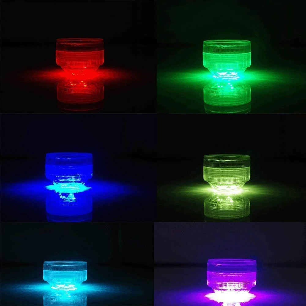 Подводный погружной поворотный RGB светодиодный светильник floralytes с дистанционным