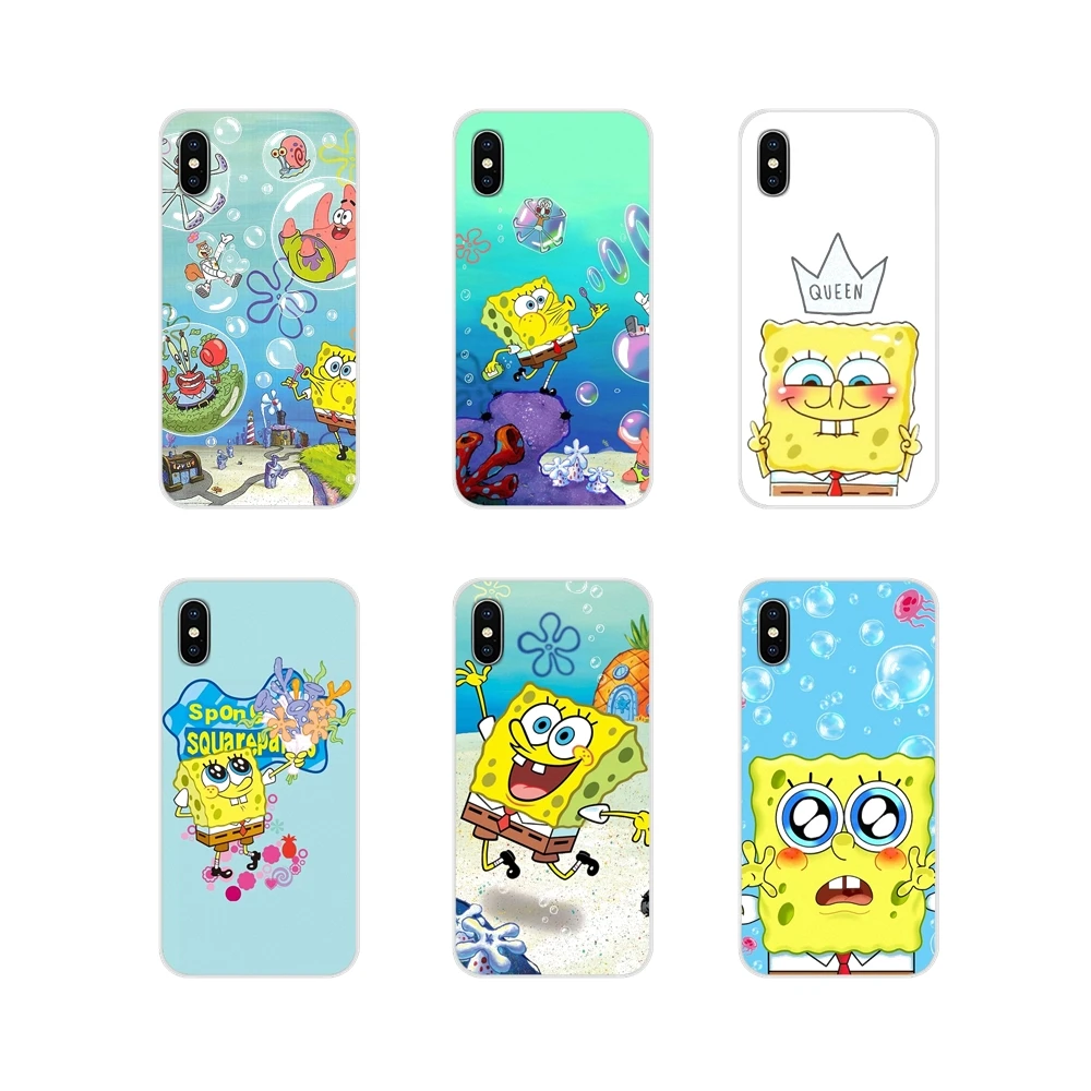 

Accessories Phone Cases Covers SpongeBob And Patrick Star For Motorola Moto X4 E4 E5 G5 G5S G6 Z Z2 Z3 G3 G2 C Play Plus