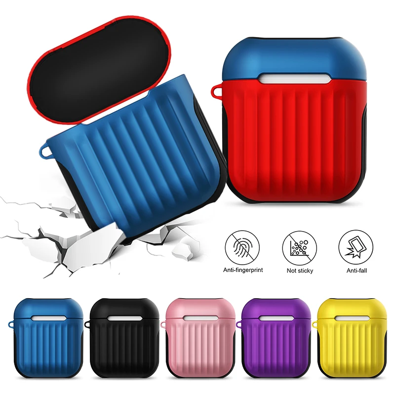 Чехол для наушников Apple AirPods чехол с Bluetooth защитный Air Pods аксессуары из