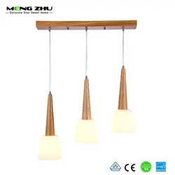 MENGZHU современные подвесные потолочные светильники для кухни деревянные потолочные светильники