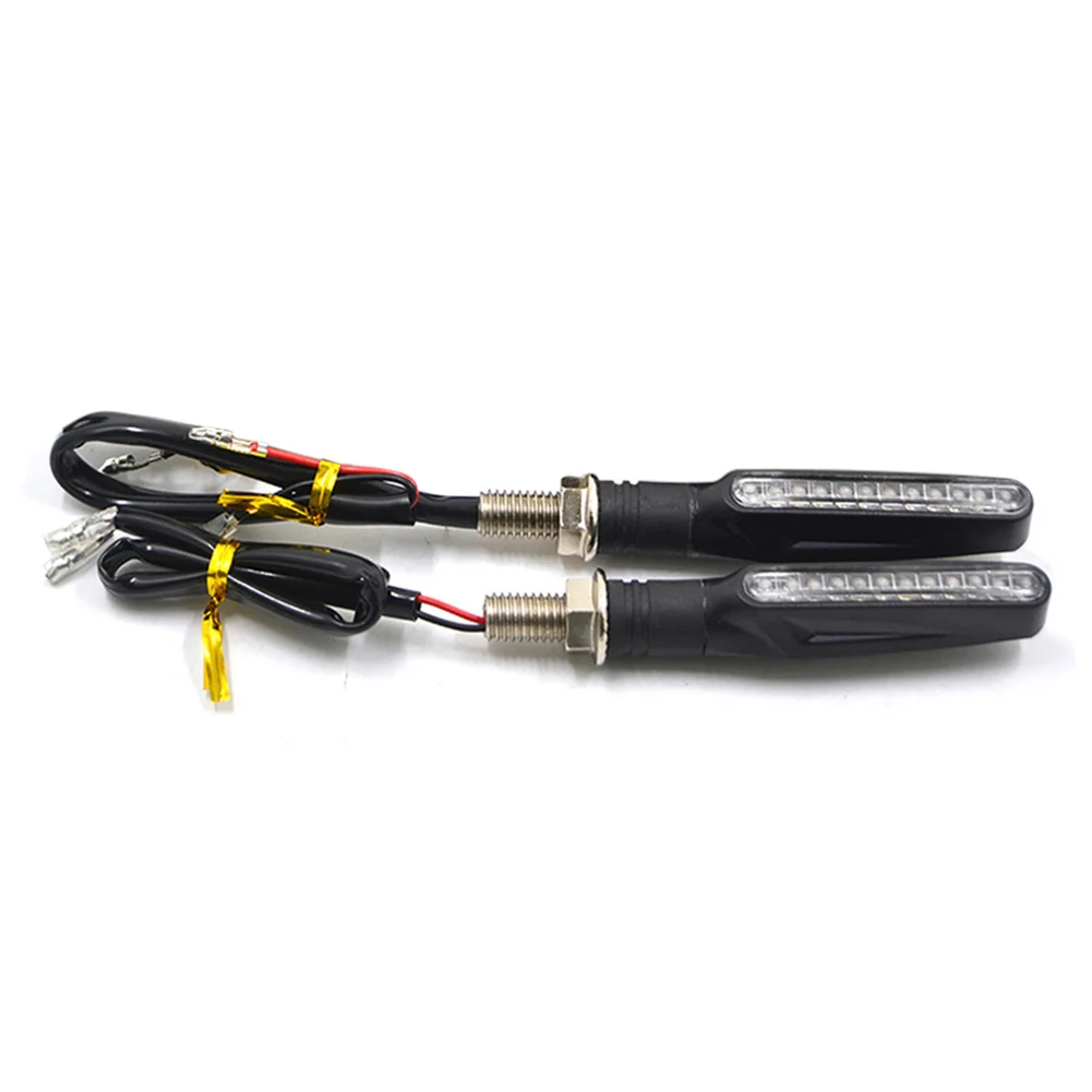 

2Pcs 12 LEDs Motorcycle Turn Signal Lights Flashing Motorbike Indicator Blinker Moto Tail Signal Lamp NR-shipping