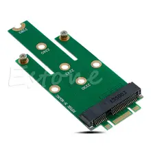 MSATA Mini PCI-E 3,0 SSD для NGFF M.2 B Ключ SATA Интерфейс адаптер карта Горячая