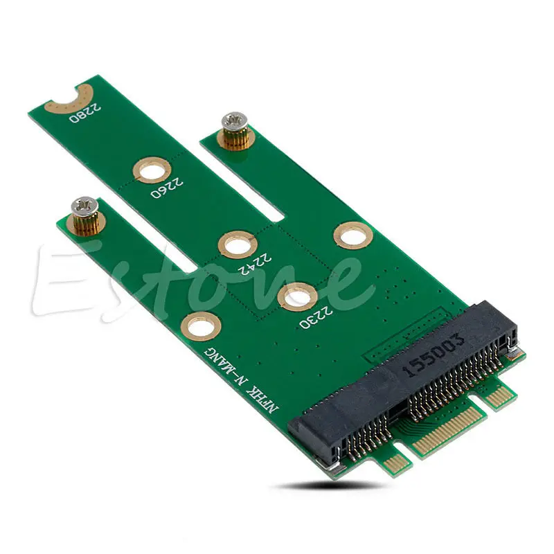 MSATA Mini PCI-E 3,0 SSD к NGFF M.2 B Ключ SATA Интерфейс адаптера Лидер продаж