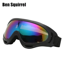 BEN SQUIRREL Ski Goggles Men Women Snowboard Goggles Glasses for Skiing UV400 Protection Snow Skiing Glasses Anti-fog Ski Mask vector magnetic ski goggles uv400 protection anti fog snowboard ski glasses for men women snowboard ski glasses snow eyewear