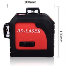 3d линия Лазерная литая линия инструмент круглый уровень 12 линий