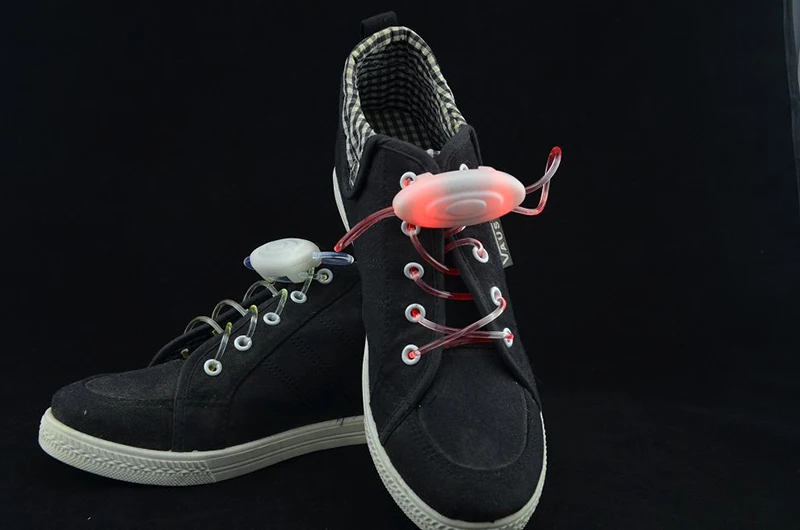 1 шт. разноцветная неоновая обувь с LED подсветкой, обувь на шнурках, светящиеся шнурки, аксессуары, вечерние принадлежности