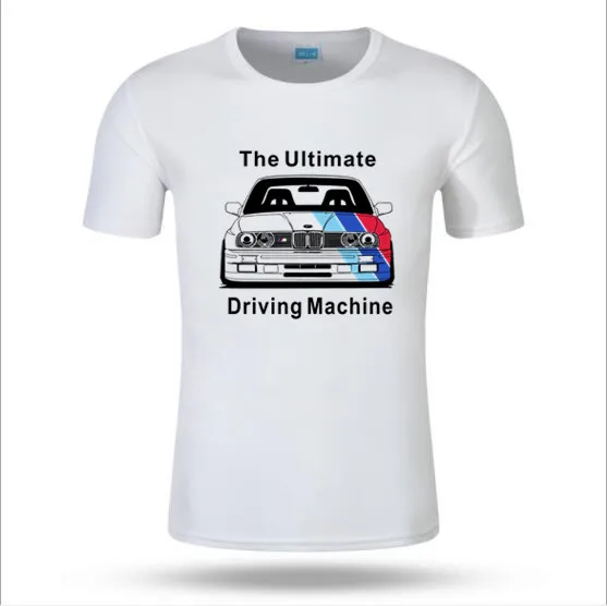 

1986 BMWES E30 T Shirt White or Gray 100% soft cotton FREE SHIPPING