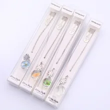 1 шт. 55440 Languo канцелярские товары LG-41333 букет стеклянная подвеска Закладка