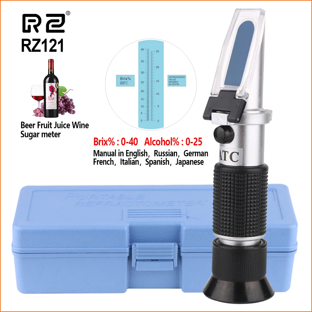 Refractometer Sugar Wine Refractometer Alcohol Refractometer