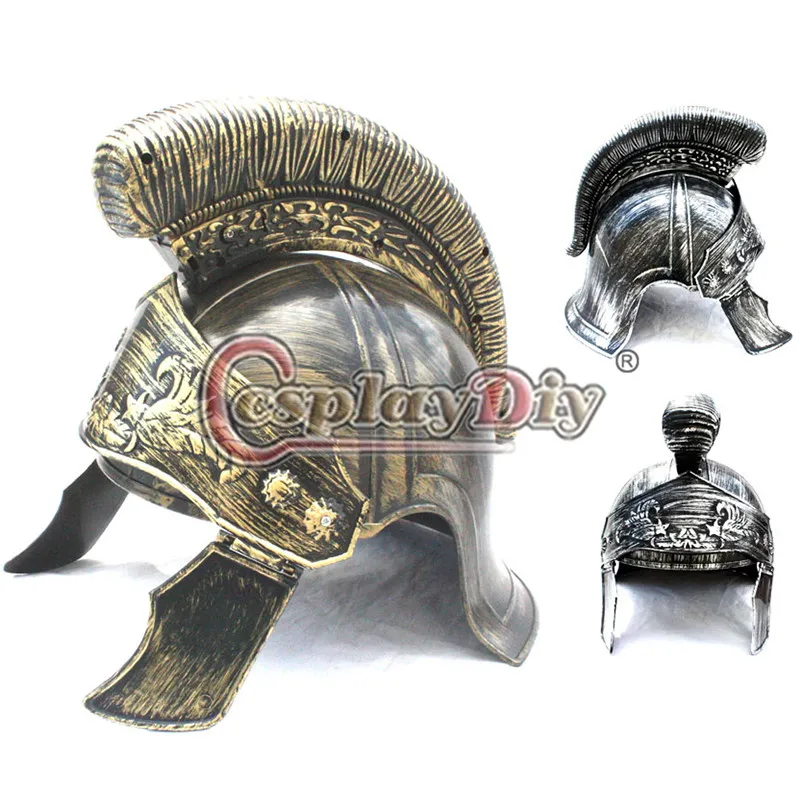 Cosplaydiy Новое поступление рыцарский Шлем Костюм Древний Римский халллоуин костюм Кепка D0603