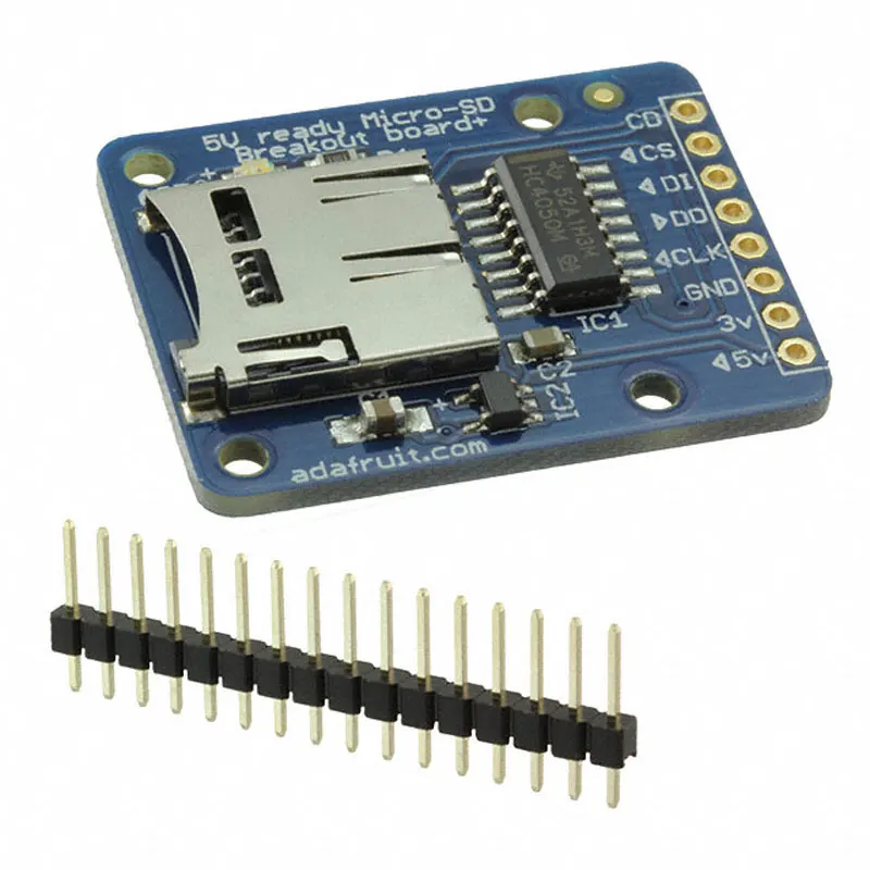 

1 pcs x MicroSD Card Breakout Development Board