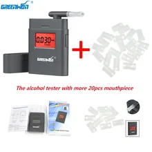 Greenwon medidor de álcool, profissional, polícia, digital, analisador de nível de álcool, detector lcd