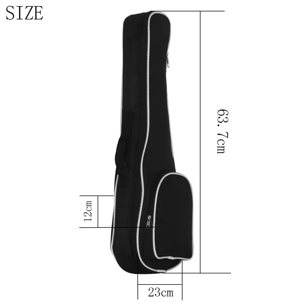 Портативный 23 дюймовый укулеле сумка Мягкий чехол Gig Handlebag Водонепроницаемый