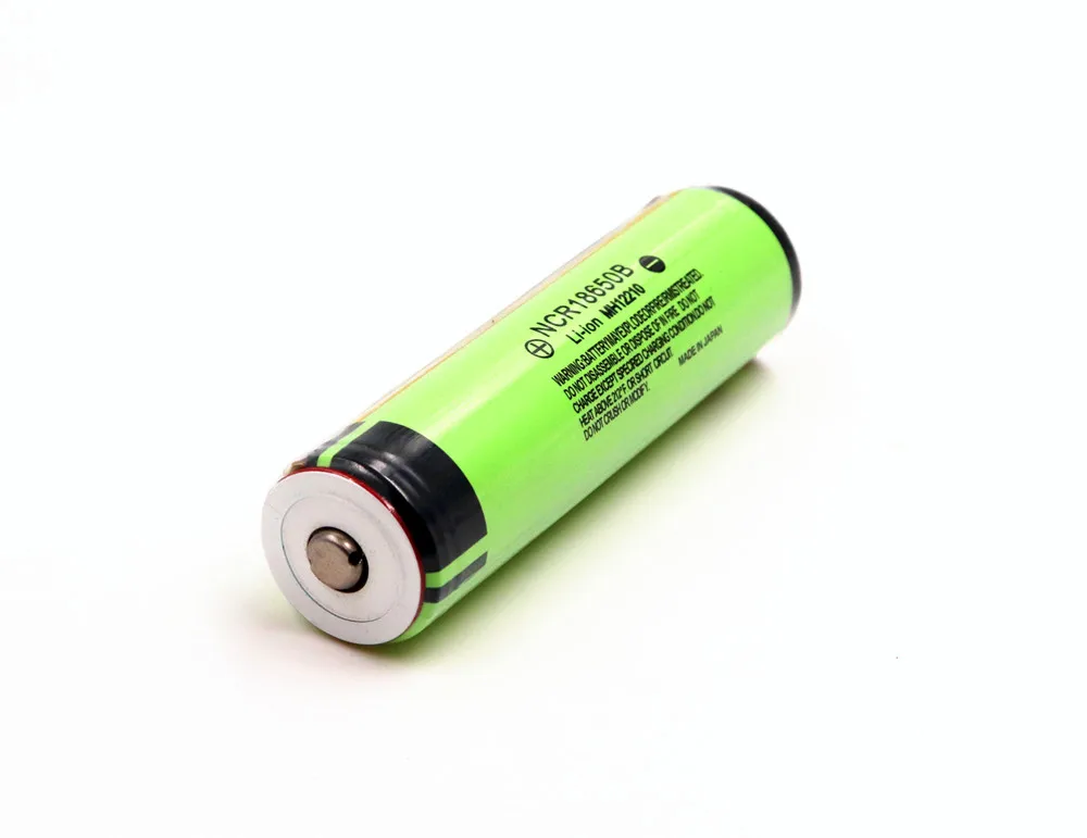 Nuevo 18650 batera 3,7 V 3400 mAh Li-Ion batera recargable NCR 18650 B Punta(без PCB) para bateras