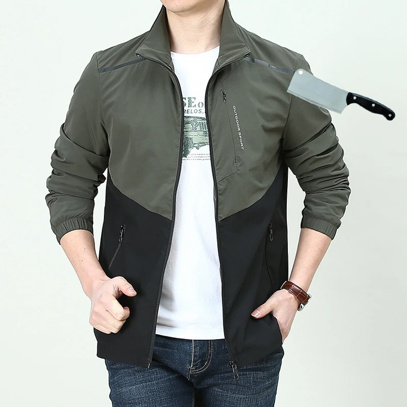 

Self defense clothes Tactical Gear Stealth Anti Cut jacket Knife Cut Stab Resistant anti-thorn Proof Cutfree Security outfit top