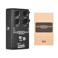 Twinote BOOGIE DISTORTION Guitar Effect Pedal Analog Old School Distortion Guitar Pedal Processsor Full Metal Shell True Bypass